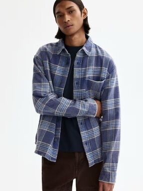 H&M Relaxed Fit Cotton Shirt - size M - NWT